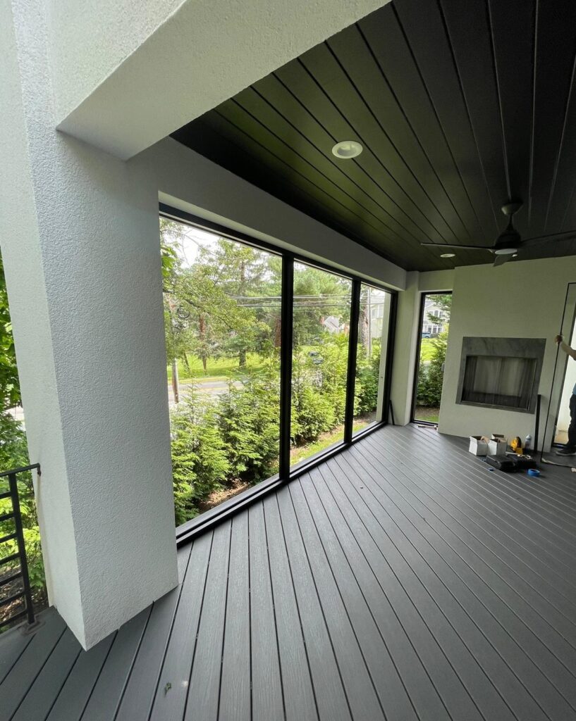 glass railings for stairs decks balconys - shinyglass-nj (12)