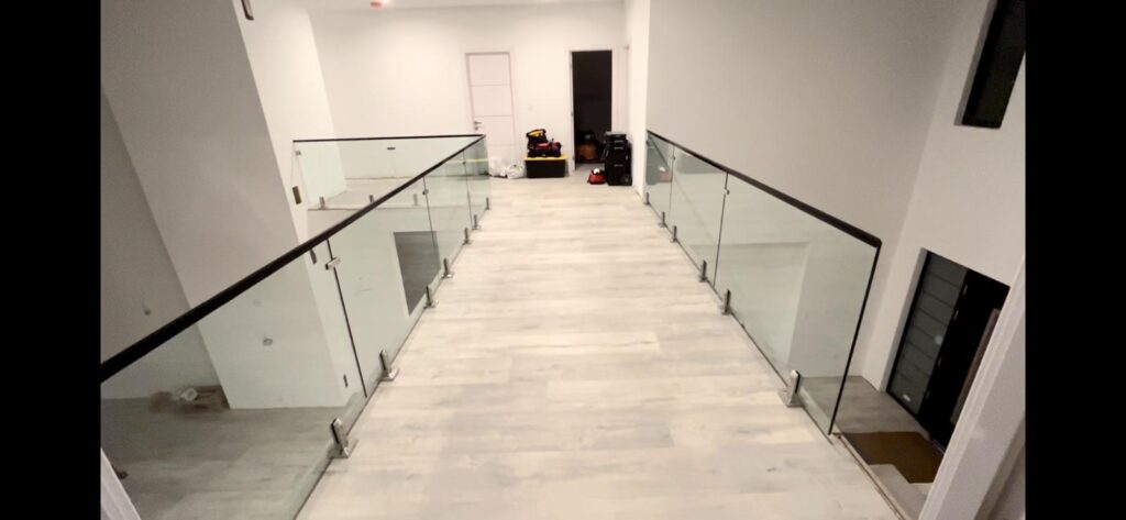 glass railings for stairs decks balconys - shinyglass-nj (16)